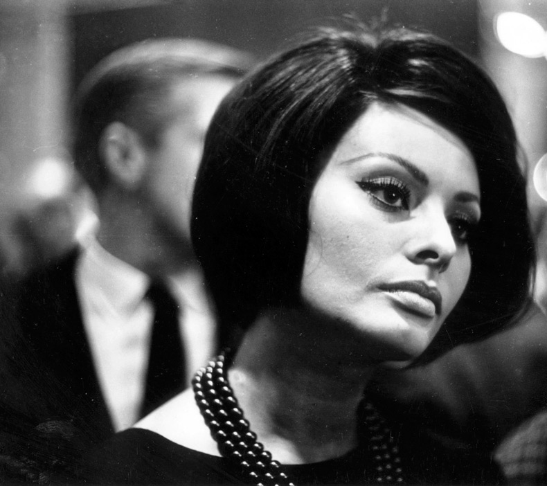 Sophia Loren photo in her youth