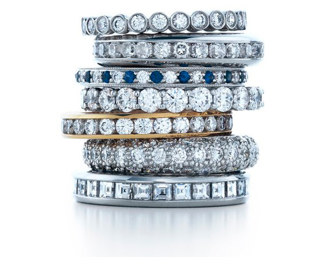 Tiffany diamond rings