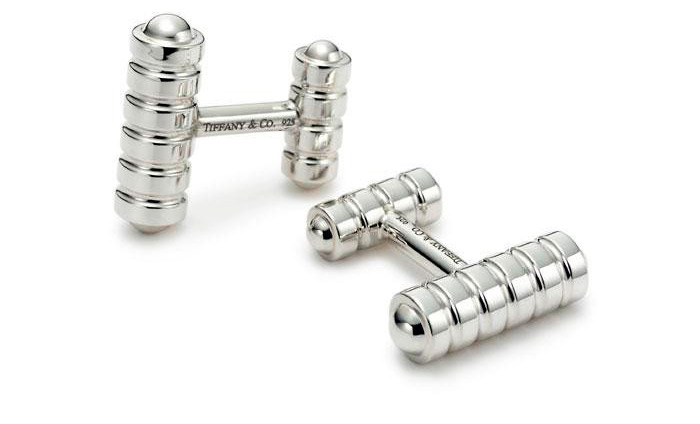 Silver cufflinks from Tiffany 925 assay value