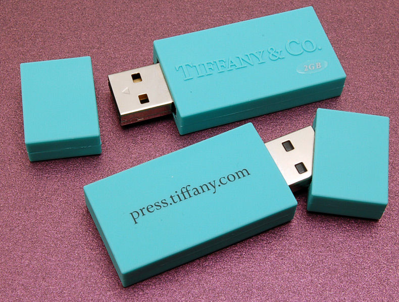 Flash drive from Tiffany Jewelry House