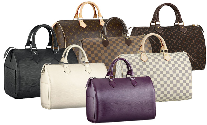 Elite handbags from the Louis Vuitton brand