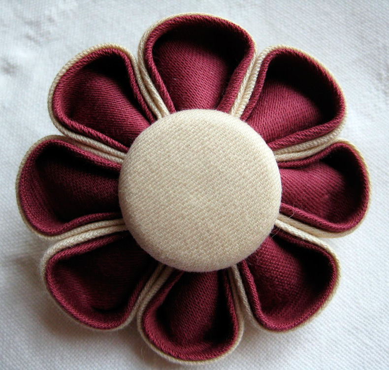 fabric flowers