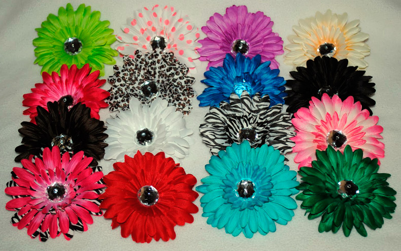 fabric flowers