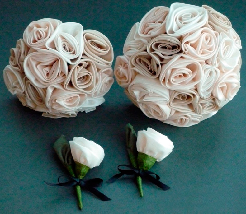 fabric flowers