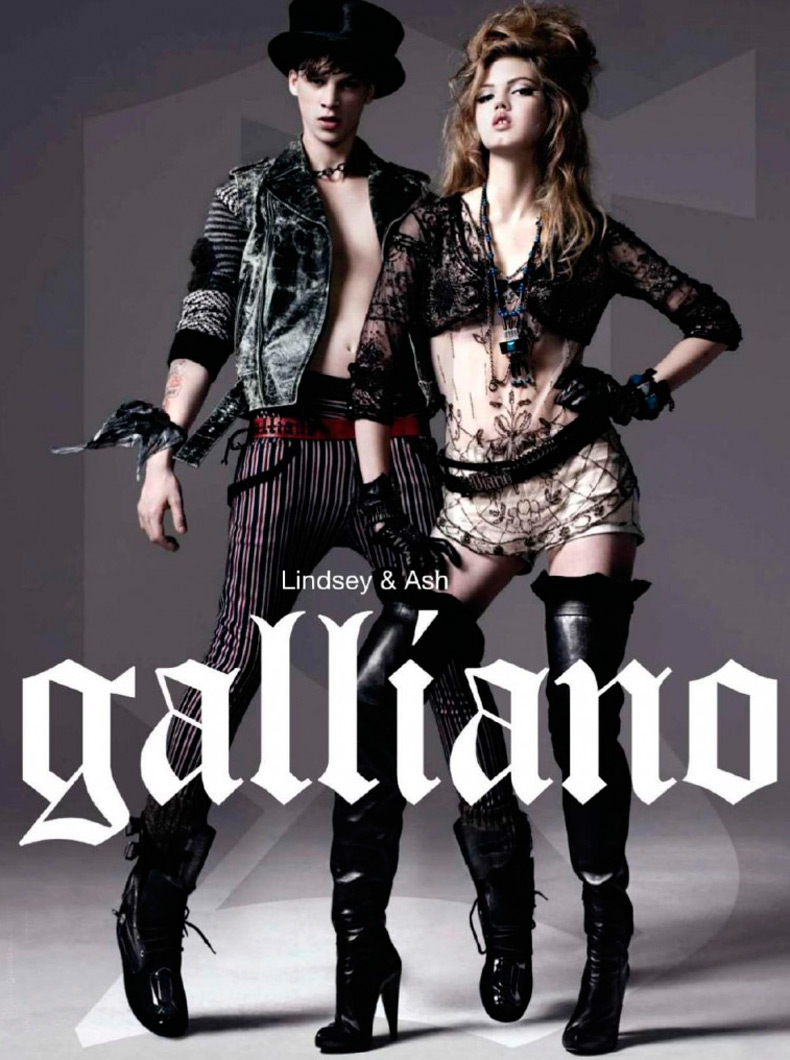 Advertising company of the brand John Galliano