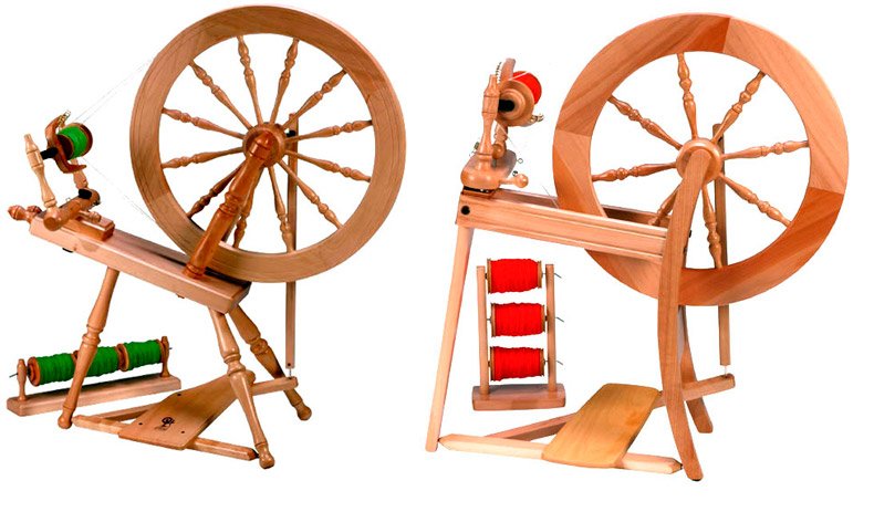 Modern spinning wheel