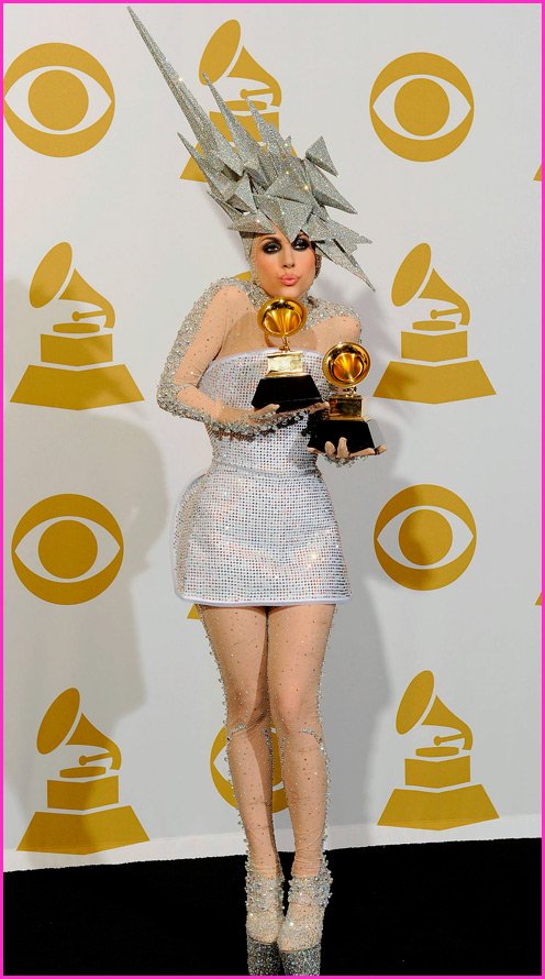 Lady Gaga, photo, presentation of the award