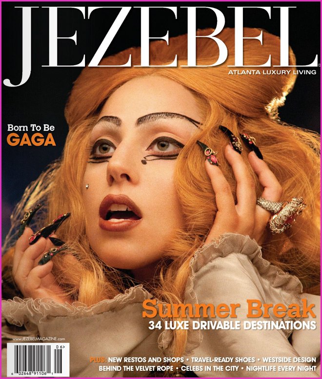 Singer Lady Gaga, cover photo