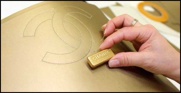 Chanel handbag making