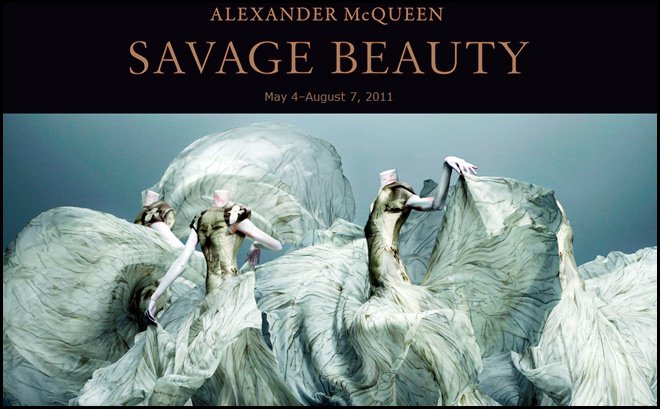 Alexander McQueen closing of the exhibition