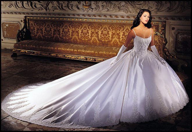 Choosing a wedding dress