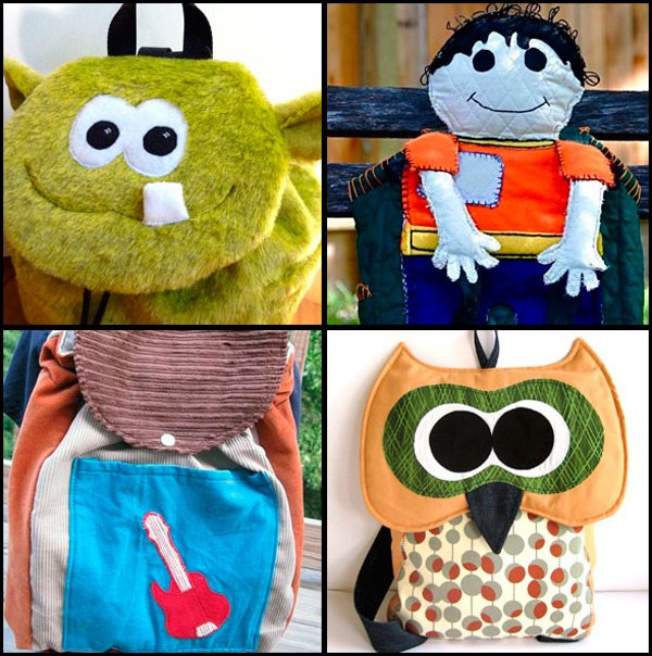 Children's handbags, backpacks for girls