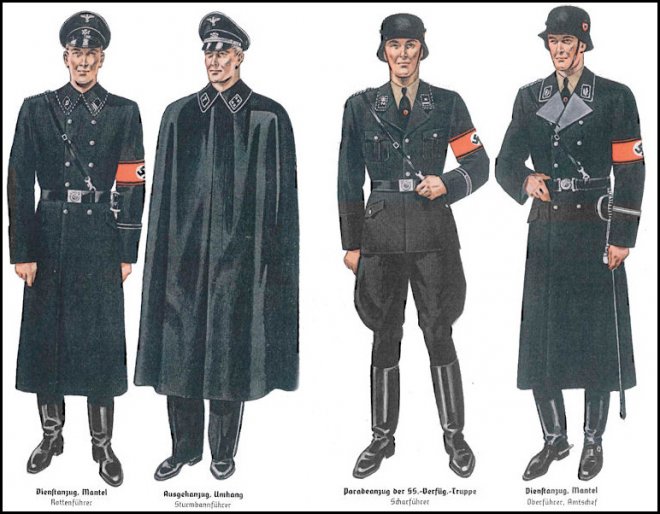 Hugo Boss military uniform