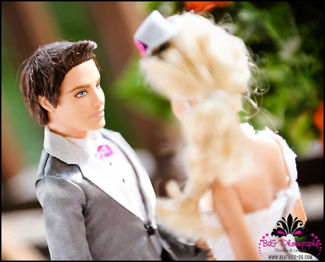 Barbie and Ken's wedding