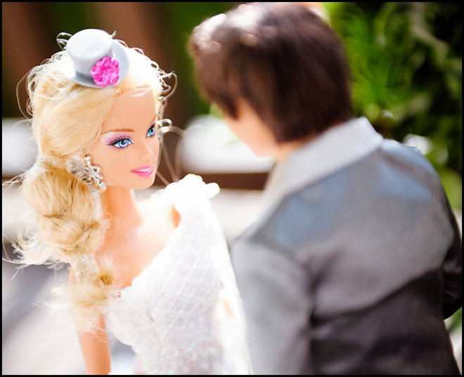 Barbie and Ken's wedding