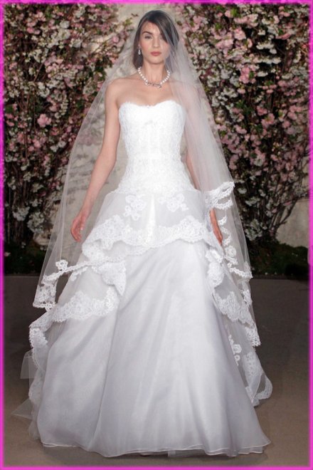 Collection of wedding dresses