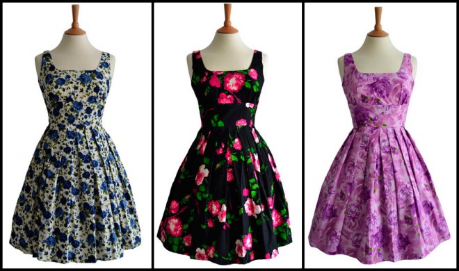 Vintage Chest Dresses