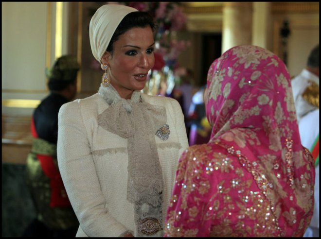 Oriental beauty, Sheikha Mozah