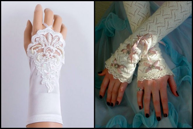 Bridal gloves