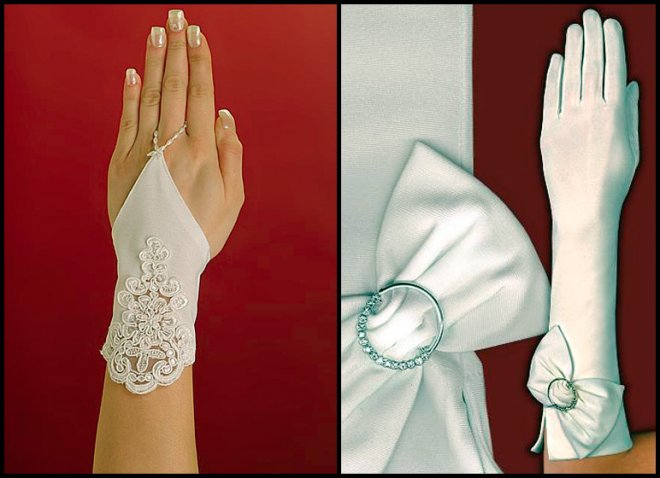 Bridal gloves