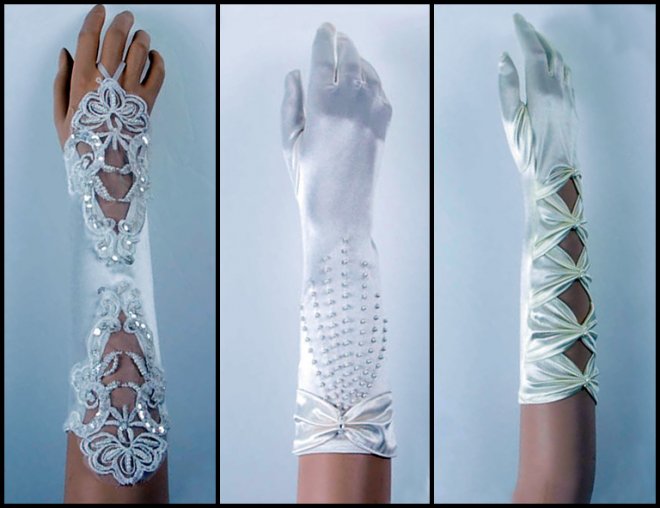 Bridal gloves