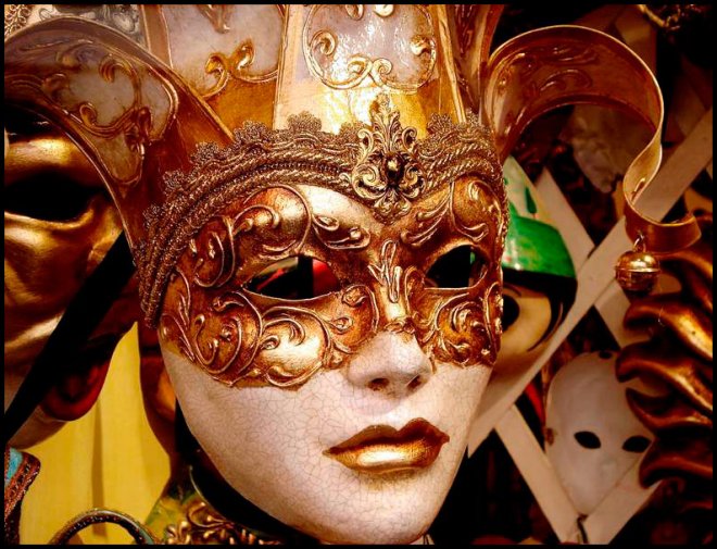 Venetian carnival masks