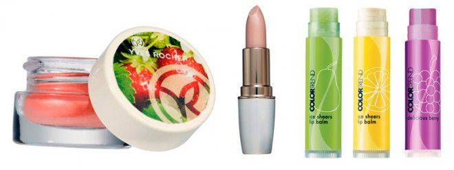 Winter cosmetics lip balm