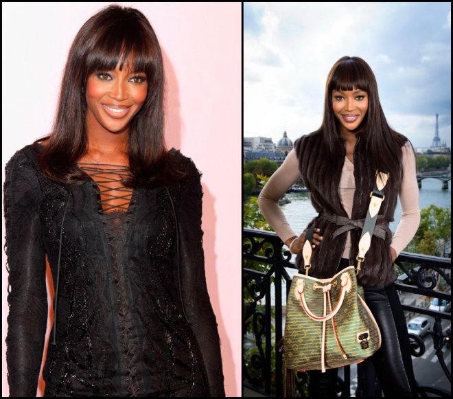 Supermodel Naomi Campbell photo