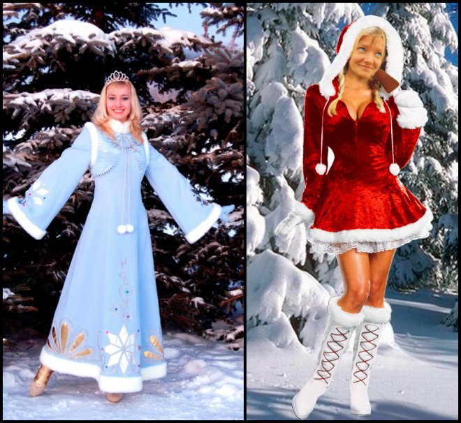 Snow Maiden costume photo