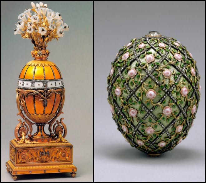 Faberge Easter eggs