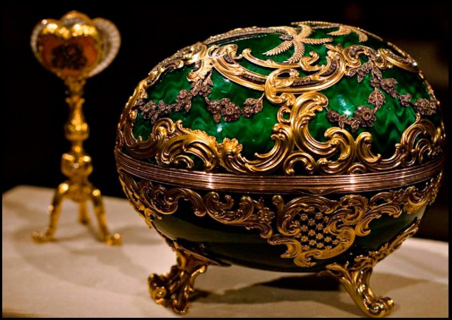 Easter eggs by Carl Faberge