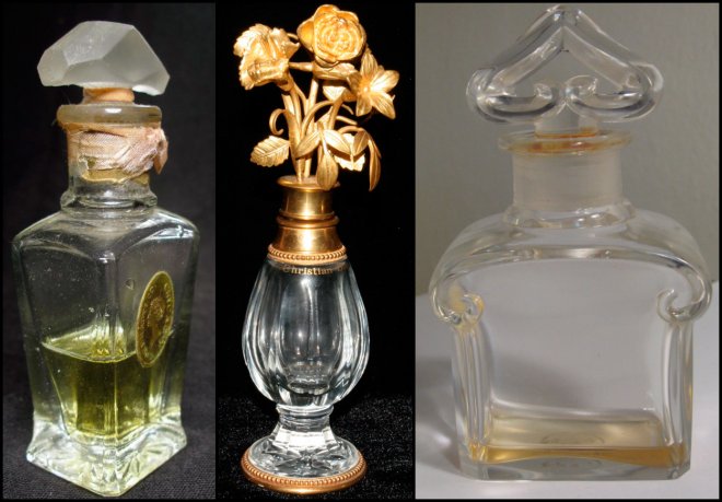 Crystal products perfume bottles