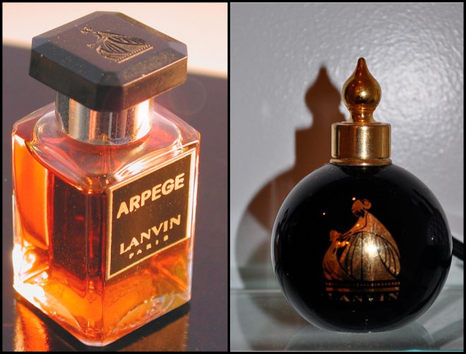 Lanvin perfume bottles