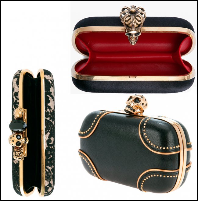 Alexander McQueen clutches