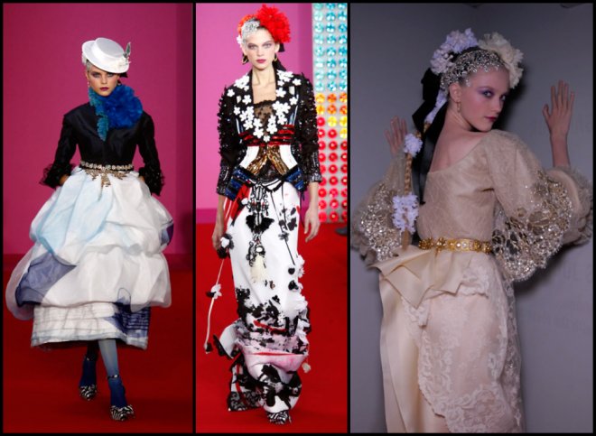 Christian Lacroix collection, dresses