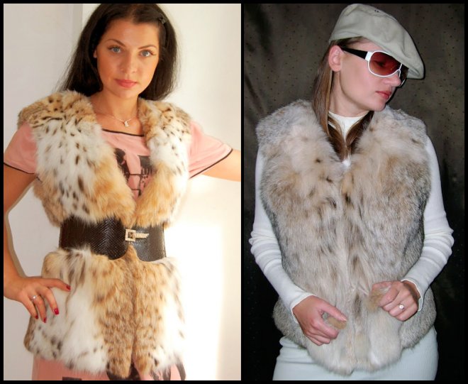 How to wear a fur vest