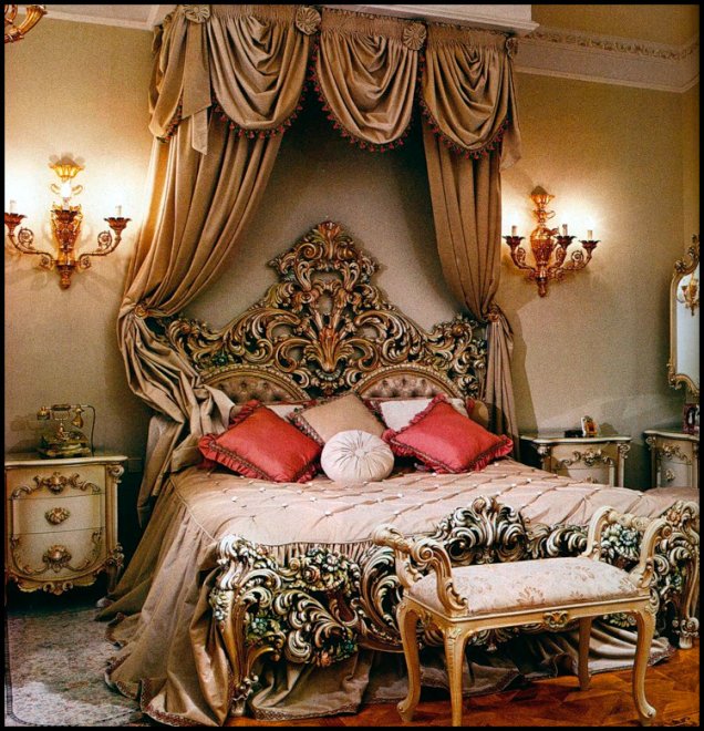 Baroque style interiors