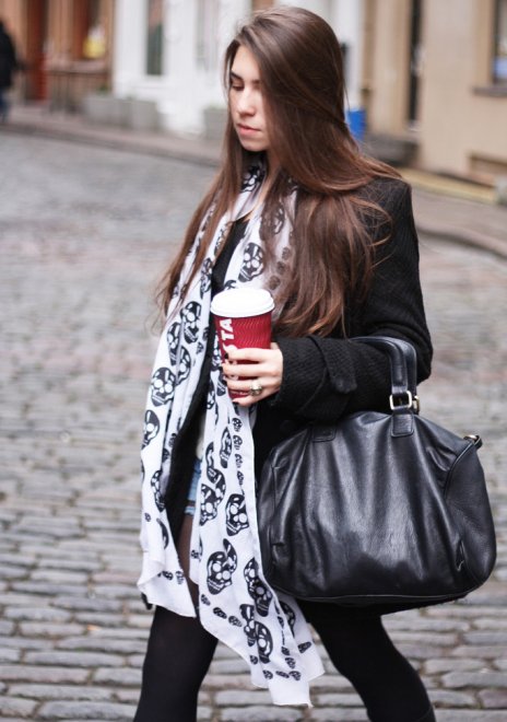 Una fashion blogger from Latvia