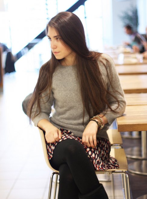 Una fashion blogger from Latvia