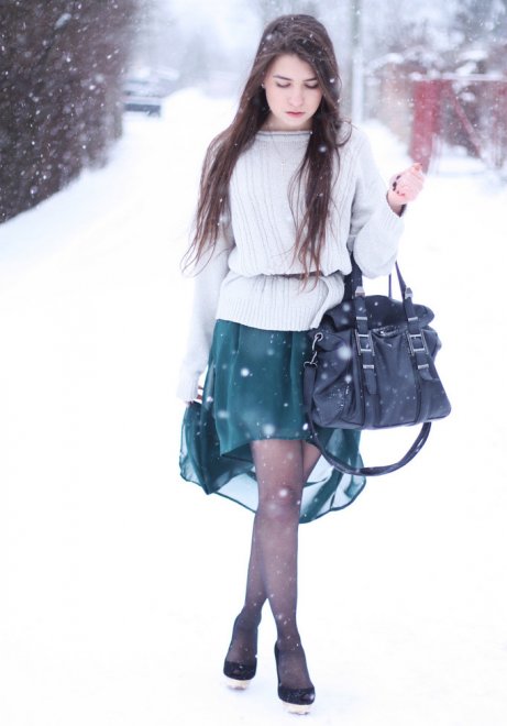 Una fashion blogger from Latvia