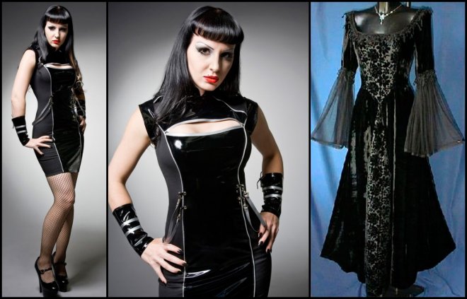 Gothic style in modern clothes