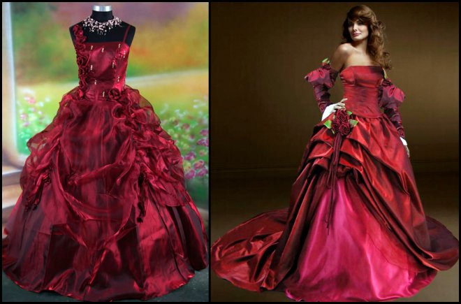 fancy dresses and gothic wedding dresses