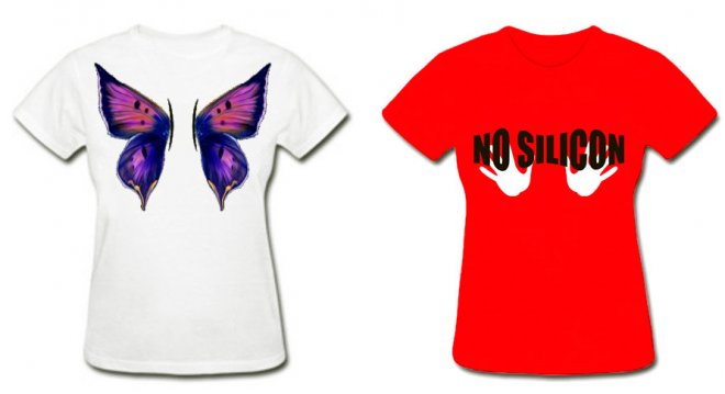 butterfly wings t-shirt