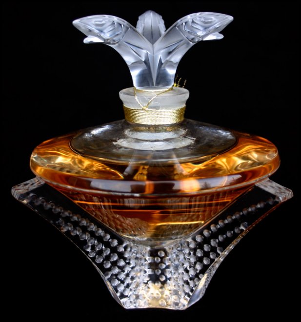 Rene Lalique perfume bottles