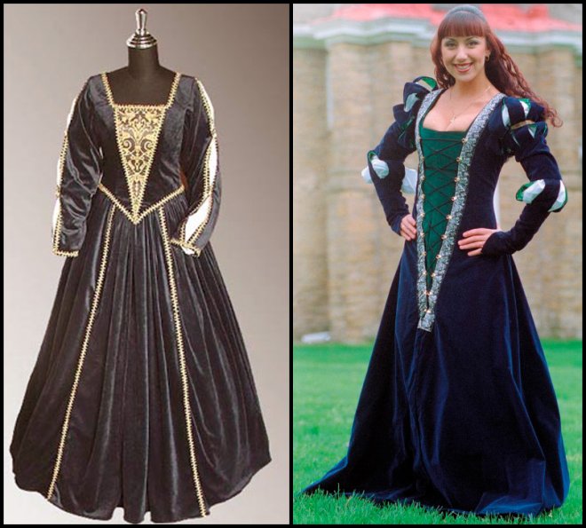 dress Renaissance style