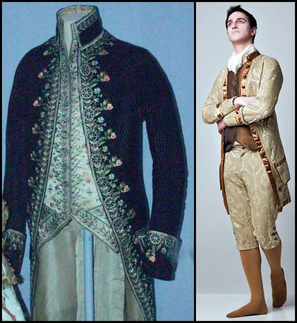 Rococo male costume