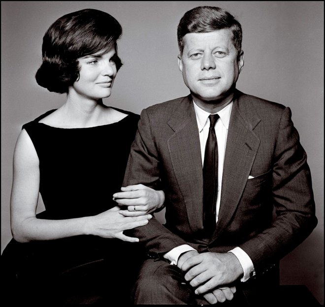 Jacqueline and John F. Kennedy