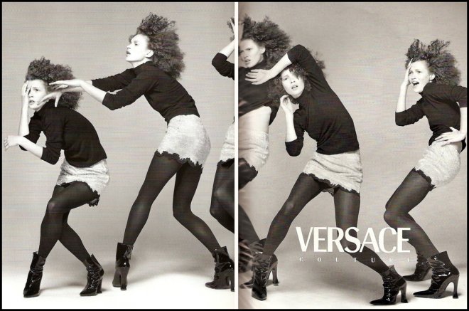 Advertising company Versace