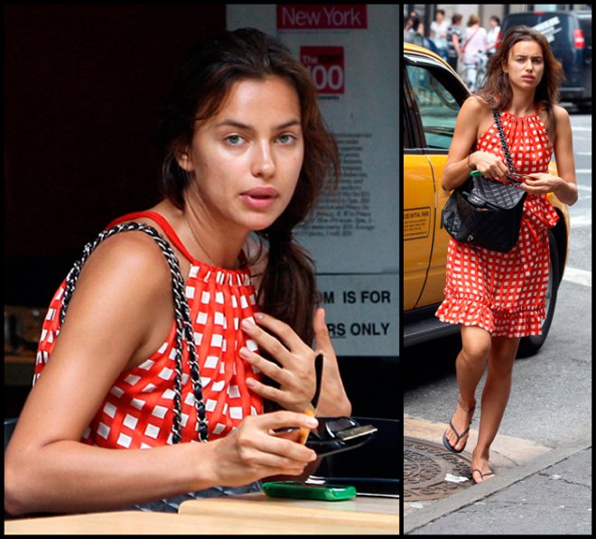 Irina Shayk photo from real life