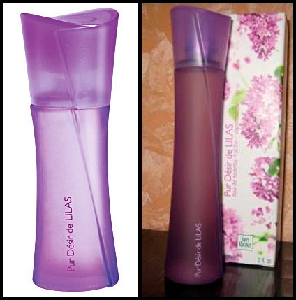 Yves Rocher Pur Desir Perfumery with lilac scent